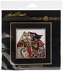 Picture of Mill Hill/Laurel Burch Counted Cross Stitch Kit 5.5"X5.5"-Christmas Cat & Dog (28 Count)