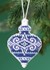 Picture of Mill Hill Counted Cross Stitch Ornament Kit 2.5"X3.5"-Sapphire Opal (14 Count)