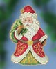 Picture of Mill Hill/Jim Shore Counted Cross Stitch Kit 3.25"X5"-Gift Bearing Santa