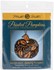 Picture of Mill Hill Counted Cross Stitch Ornament Kit 2.75"X2.75"-Glowing Pumpkin (14 Count)
