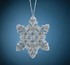 Picture of Mill Hill Counted Cross Stitch Ornament Kit 2.75"X3.25"-Crystal Snowflake (14 Count)