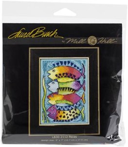 Picture of Mill Hill/Laurel Burch Counted Cross Stitch Kit 5"X7"-Peces (14 Count)