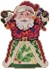 Picture of Mill Hill/Jim Shore Counted Cross Stitch Kit 3.5"x5"-Santa With Lights (14 Count)