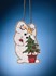Picture of Mill Hill Counted Cross Stitch Ornament Kit 2.5"X3.5"-Trimming Snowman (14 Count)