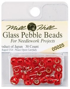 Picture of Mill Hill Glass Pebble Beads 5.5mm 30/Pkg