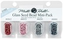 Picture of Mill Hill Glass Seed Beads Mini Packs 2.5mm 830mg 4/Pkg-02012, 00553, 00283 & 00081