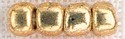 Picture of Mill Hill Glass Pebble Beads 5.5mm 30/Pkg-Old Gold