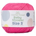 Picture of Aunt Lydia's Baby Shower Crochet Thread Size 3-Hot Pink