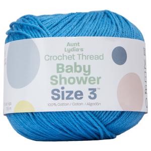 Picture of Aunt Lydia's Baby Shower Crochet Thread Size 3-Blue Hawaii