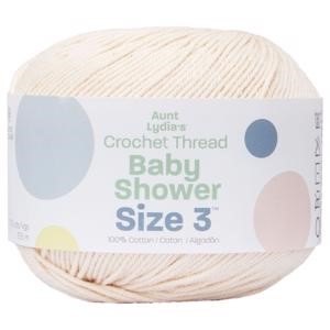 Picture of Aunt Lydia's Baby Shower Crochet Thread Size 3-Natural