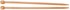 Picture of ChiaoGoo Single Point Dark Patina Knitting Needles 9"-Size 4/3.5mm