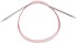 Picture of ChiaoGoo Red Lace Stainless Circular Knitting Needles 47"-Size 0/2mm
