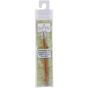 Picture of ChiaoGoo SPIN Bamboo Interchangeable Tips 5"-Size 7/4.5mm