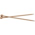 Picture of ChiaoGoo Single Point Dark Patina Knitting Needles 7"-Size 4/3.5mm