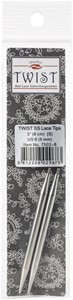 Picture of ChiaoGoo TWIST Stainless Steel Lace Tips 3"-Size 8/5mm