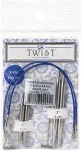 Picture of ChiaoGoo TWIST Short Combo Set 2" & 3"-Size 8/5mm