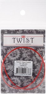 Picture of ChiaoGoo TWIST Red Lace Interchangeable Cables 14"-Large