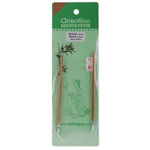 Picture of ChiaoGoo Bamboo Circular Knitting Needles 40"-Size 4/3.5mm