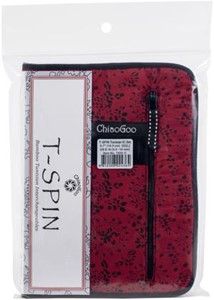 Picture of ChiaoGoo T-SPIN Interchangeable Tunisian Crochet Hook Set-Hooks From E4 Through N15