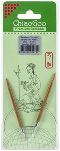 Picture of ChiaoGoo Bamboo Circular Knitting Needles 16"-Size 7/4.5mm