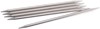 Picture of ChiaoGoo Double Point Stainless Knitting Needles 6" 5/Pkg-Size 4/3.5mm