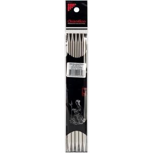 Picture of ChiaoGoo Double Point Stainless Knitting Needles 8" 5/Pkg-Size 9/5.5mm