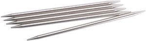 Picture of ChiaoGoo Double Point Stainless Knitting Needles 6" 5/Pkg-Size 9/5.5mm