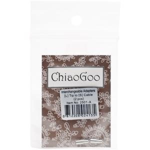 Picture of ChiaoGoo Cable Interchangeable Adapters 2/Pkg-Large - Small
