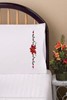 Picture of Tobin Stamped For Embroidery Pillowcase Pair 20"X30"-Poinsettia