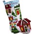 Picture of Bucilla Felt Stocking Applique Kit 18" Long-Chistmas Town