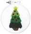 Picture of Design Works Punch Needle Kit 3.5" Round-Christmas Tree