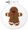 Picture of Design Works Punch Needle Kit 3.5" Round-Gingerbread