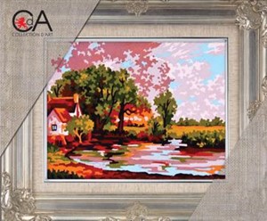 Picture of Collection D'Art Needlepoint Tapestry Kit 7.9"X9.8"-Mill Pond