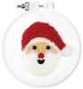 Picture of Design Works Punch Needle Kit 3.5" Round-Santa