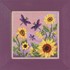 Picture of Mill Hill Buttons & Beads Counted Cross Stitch Kit 5"X5"-Sunflower Garden (14 Count)