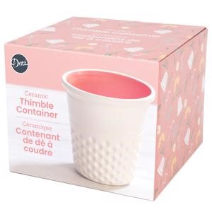 Picture of Dritz Ceramic Thimble Container