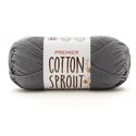 Picture of Premier Yarns Cotton Sprout Worsted Solid Yarn-Gray