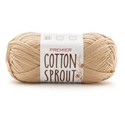 Picture of Premier Yarns Cotton Sprout Worsted Solid Yarn-Beige