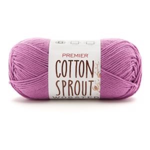 Picture of Premier Yarns Cotton Sprout Worsted Solid Yarn-Orchid