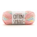 Picture of Premier Yarns Cotton Sprout Worsted Multi Yarn-Salt Water Taffy
