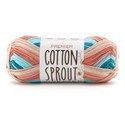 Picture of Premier Yarns Cotton Sprout Worsted Multi Yarn-Coral Reef