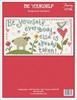 Picture of Imaginating Counted Cross Stitch Kit 8"X4"-Be Yourself (14 Count)