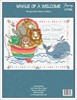 Picture of Imaginating Counted Cross Stitch Kit 9.5"X7"-Whale Of A Welcome (14 Count)