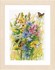 Picture of LanArte Counted Cross Stitch Kit 12"X17.2"-Wildflower Rest Stop (27 Count)