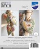 Picture of Vervaco Counted Cross Stitch Deco Heart Kit 4.8"X5.6" 3/Pkg-Wildflowers