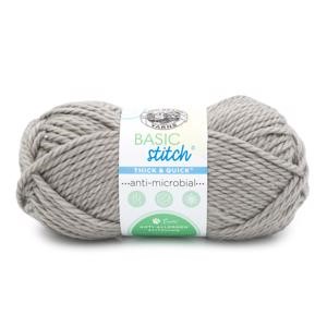 Picture of Lion Brand Basic Stitch Antimicrobial Thick & Quick Yarn-Cement