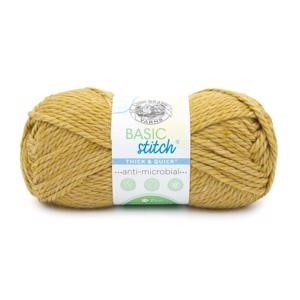Picture of Lion Brand Basic Stitch Antimicrobial Thick & Quick Yarn-Maize