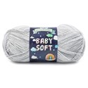 Picture of Lion Brand Baby Soft Yarn-Grey Print
