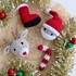 Picture of Hoooked Amigurumi DIY Kit W/Eco Barbante Yarn-Christmas Ornaments