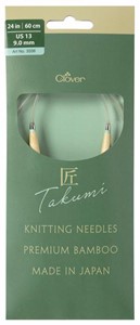 Picture of TAKUMI Pro Circular Knitting Needles 24"-US 13 / 9.0 mm